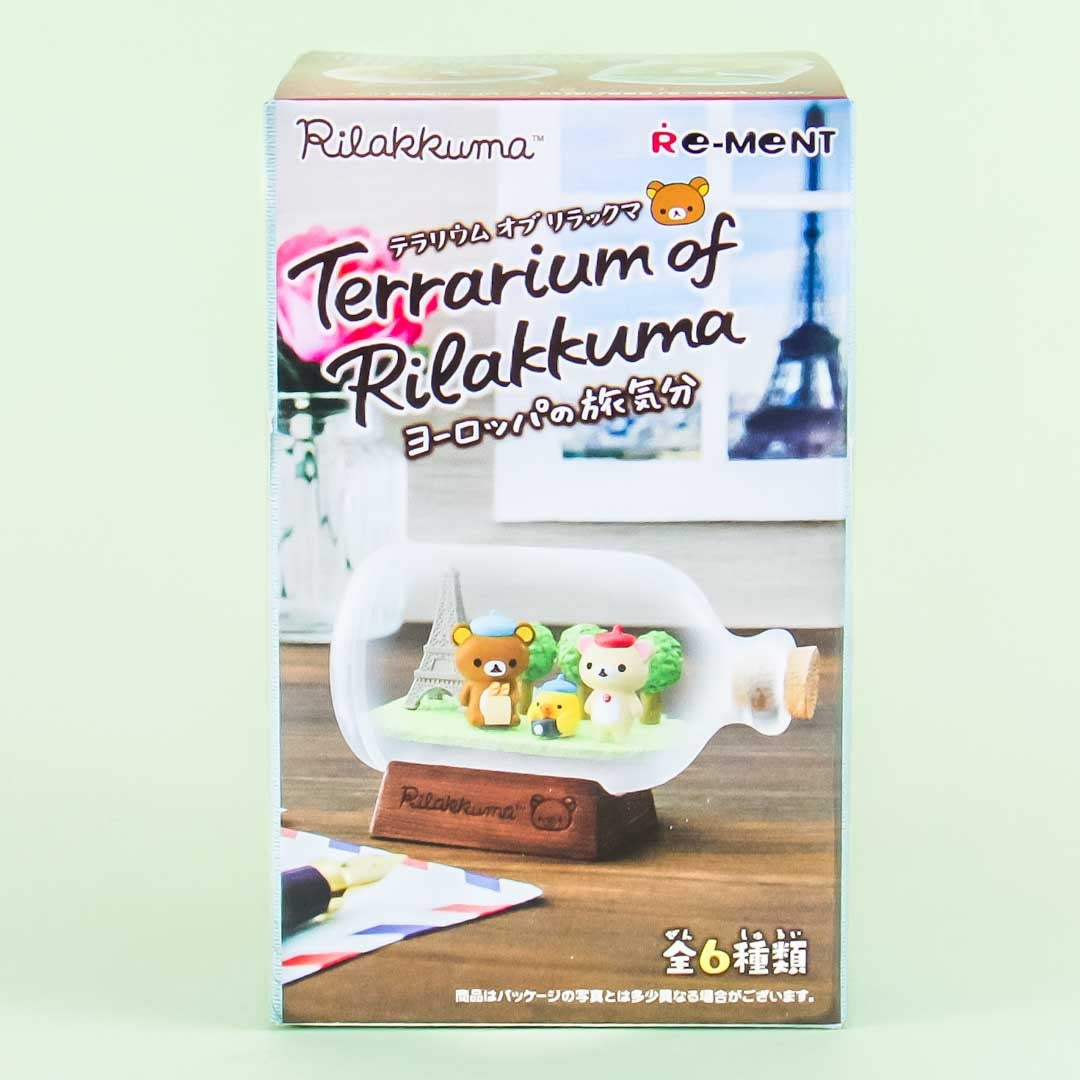 Re-Ment Terrarium of Rilakkuma Traveling in Europe
