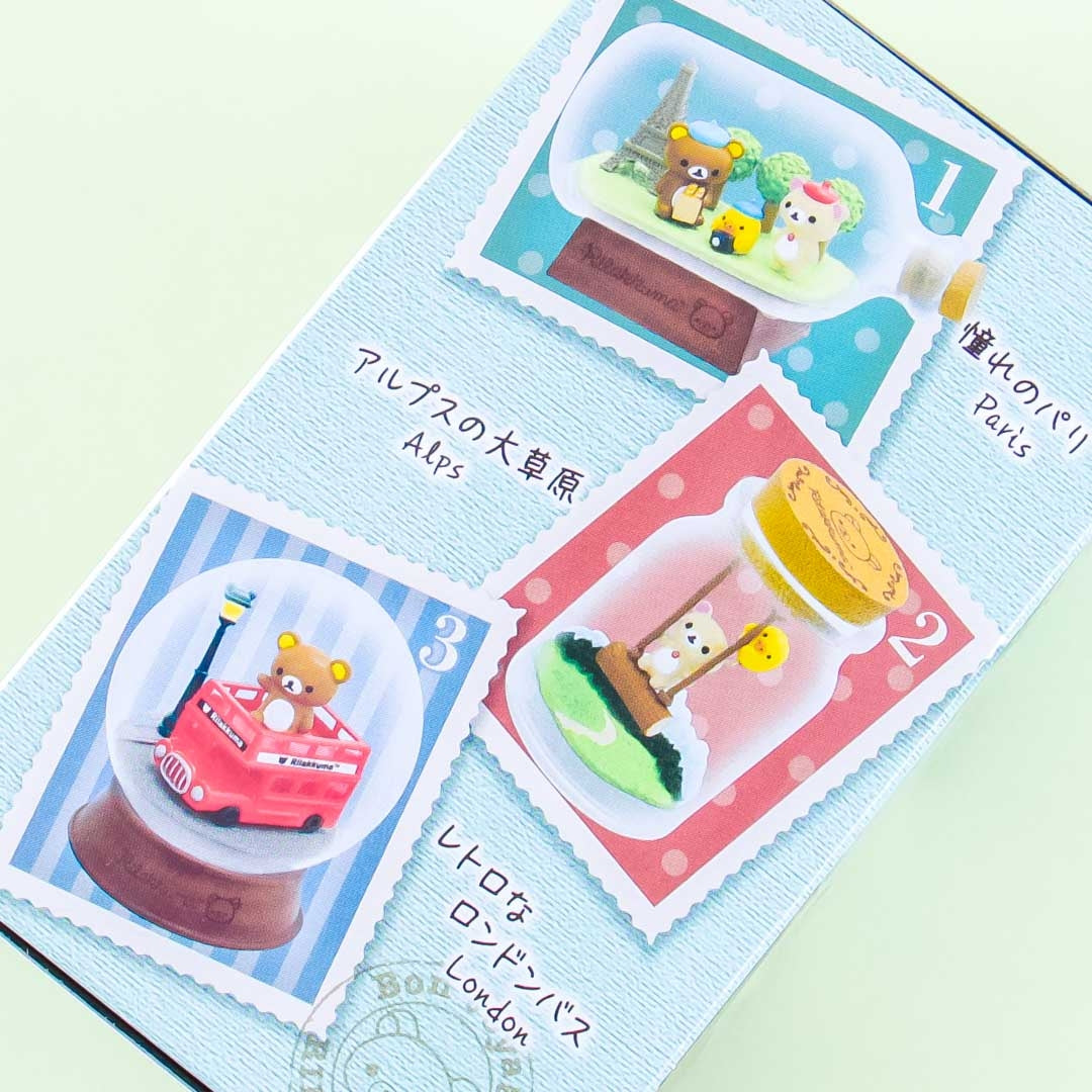 Re-Ment Terrarium of Rilakkuma Traveling in Europe