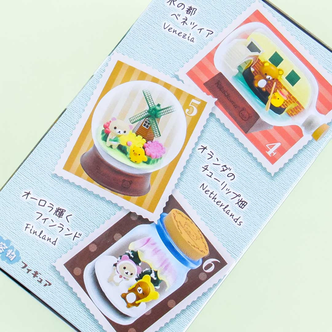 Re-Ment Terrarium of Rilakkuma Traveling in Europe