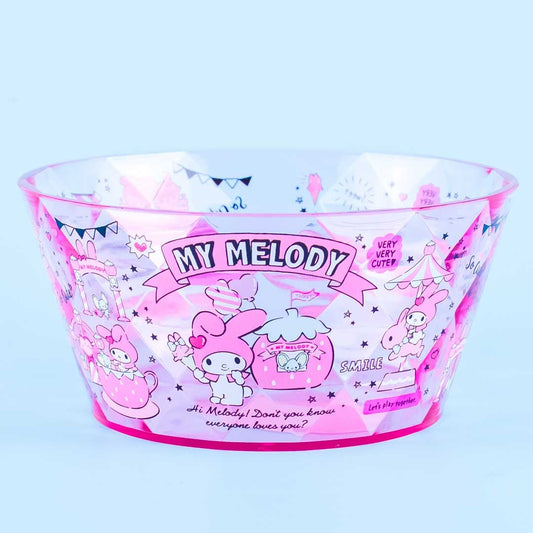 My Melody Strawberry Diamond-Cut Accessory Bowl