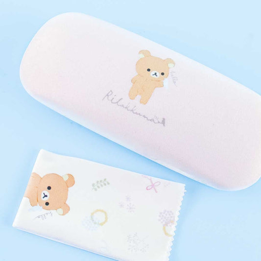 Rilakkuma Happy Blue Bird Eyeglass Hard Case