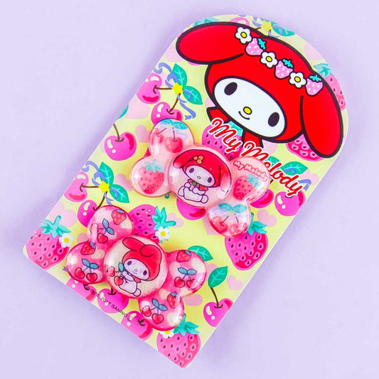 My Melody Strawberry Cherry Hair Tie Set