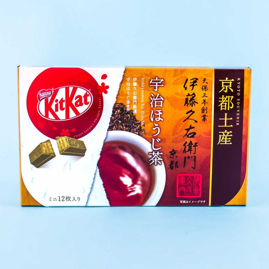 Kit Kat Kyoto Souvenir Chocolates - Itohkyuemon Uji Hojicha Tea