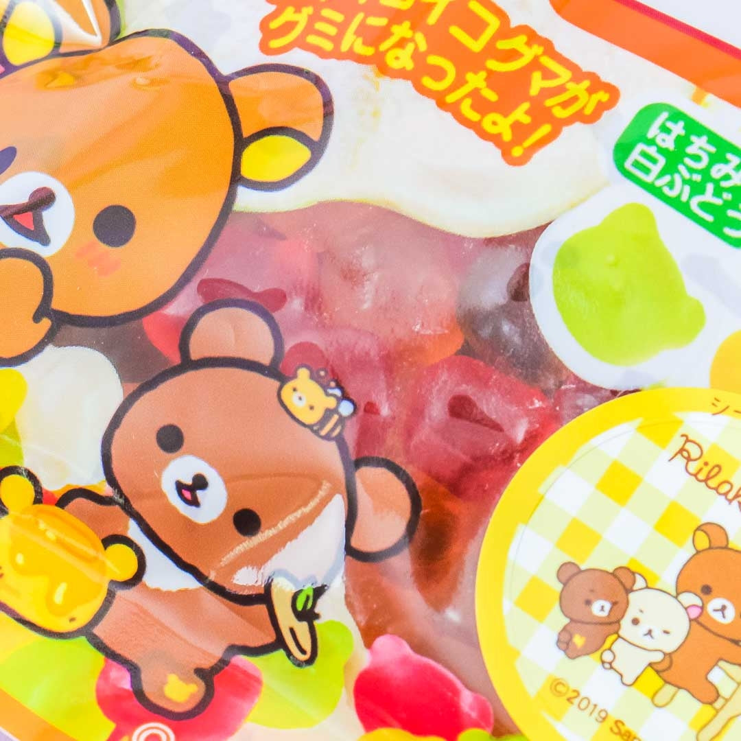 UHA Kogumi Fruit Juice Gummies - Rilakkuma Honey Assortment