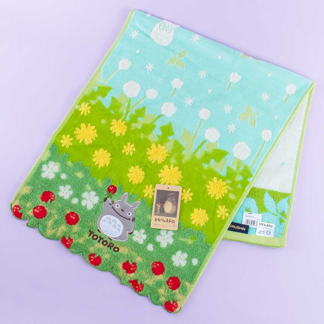 My Neighbor Totoro Flower Land Long Towel