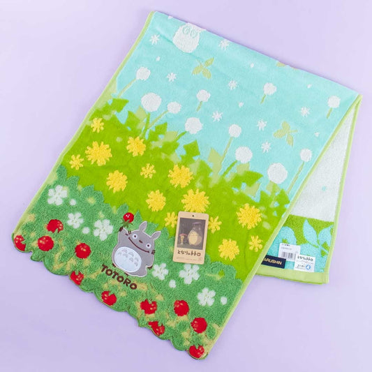 My Neighbor Totoro Flower Land Long Towel