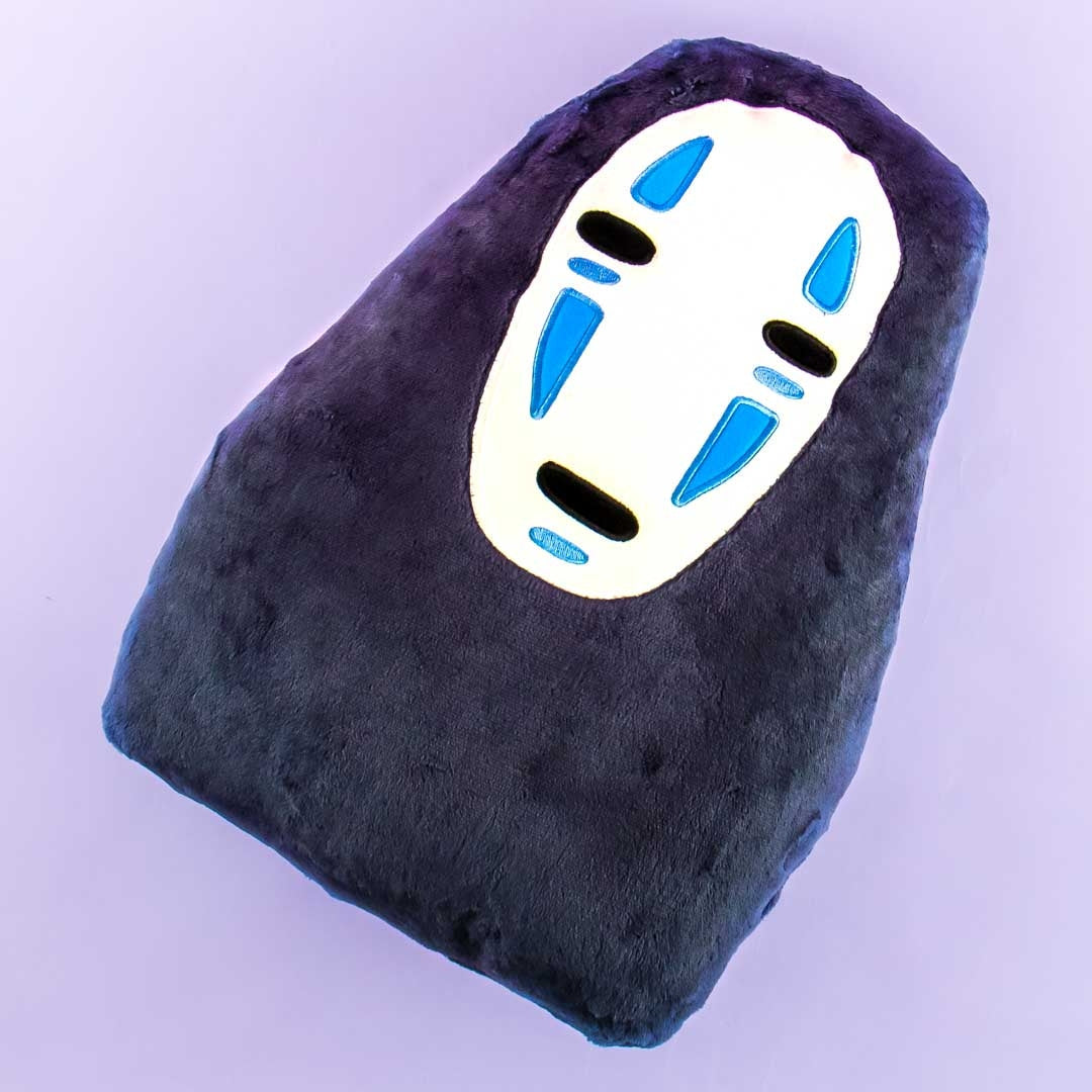 Spirited Away No-Face Die Cut Cushion