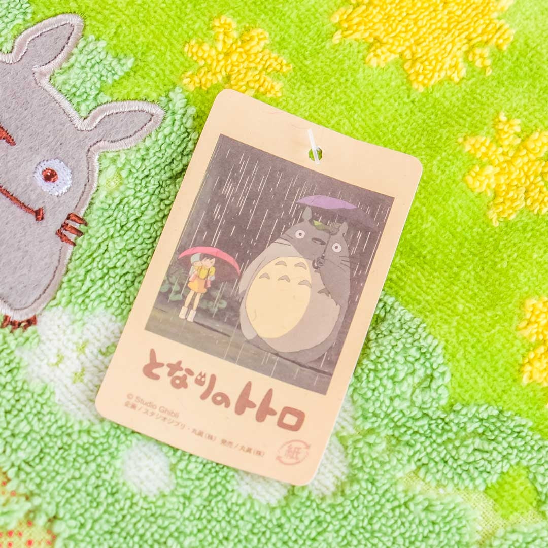 My Neighbor Totoro Strawberries & Flowers Hand Towel