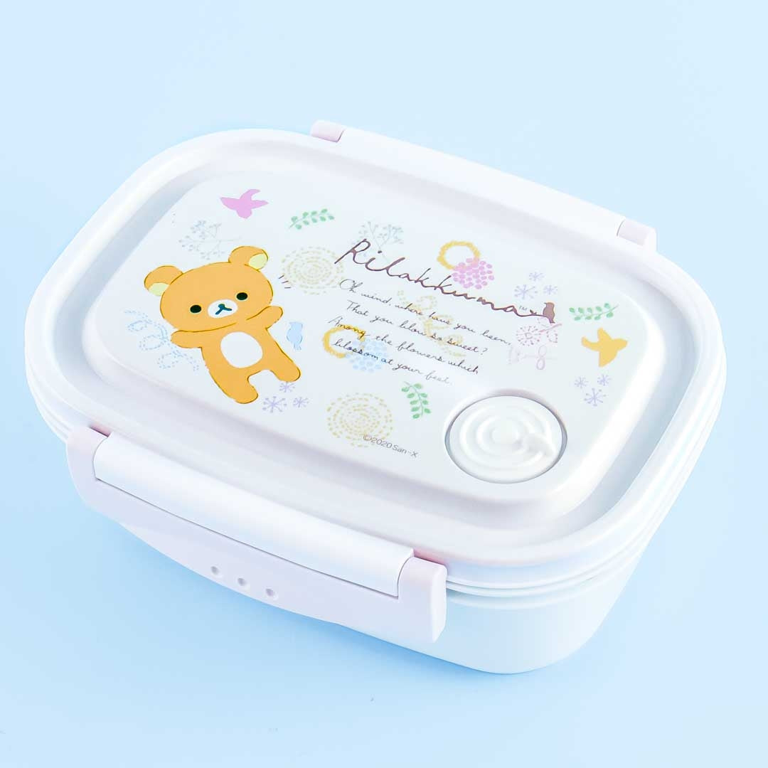 Rilakkuma Leafy Birds Bento Box