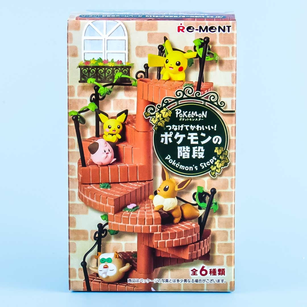 Re-Ment Pokemon's Steps Miniature With Gum