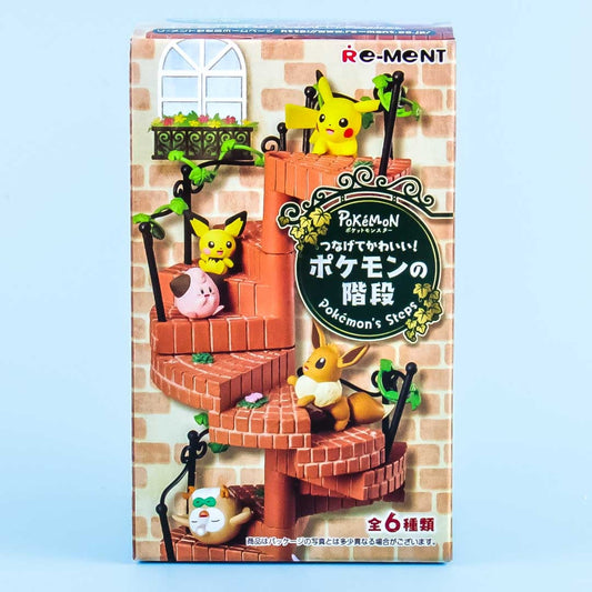 Re-Ment Pokemon's Steps Miniature With Gum