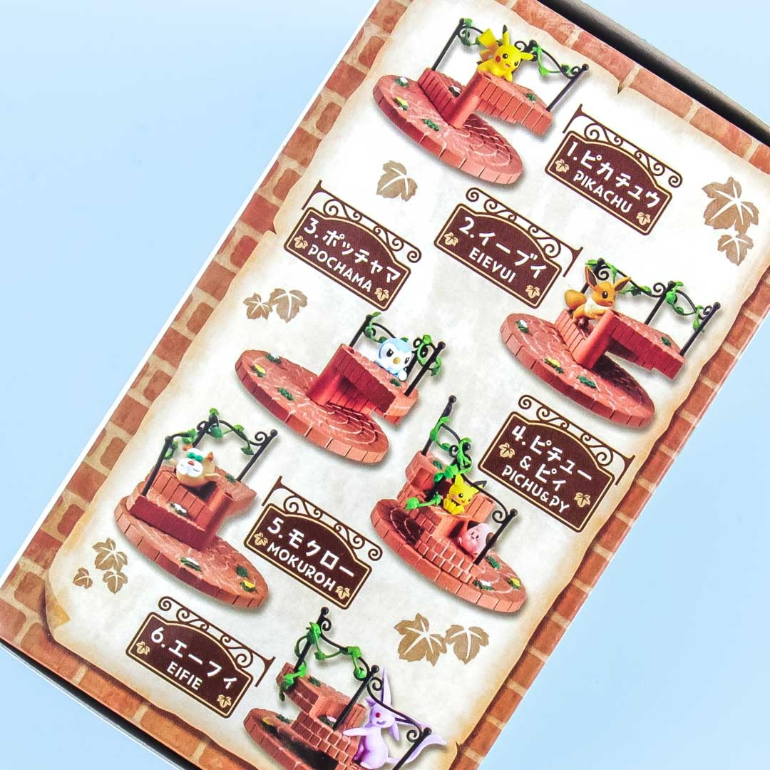 Re-Ment Pokemon's Steps Miniature With Gum