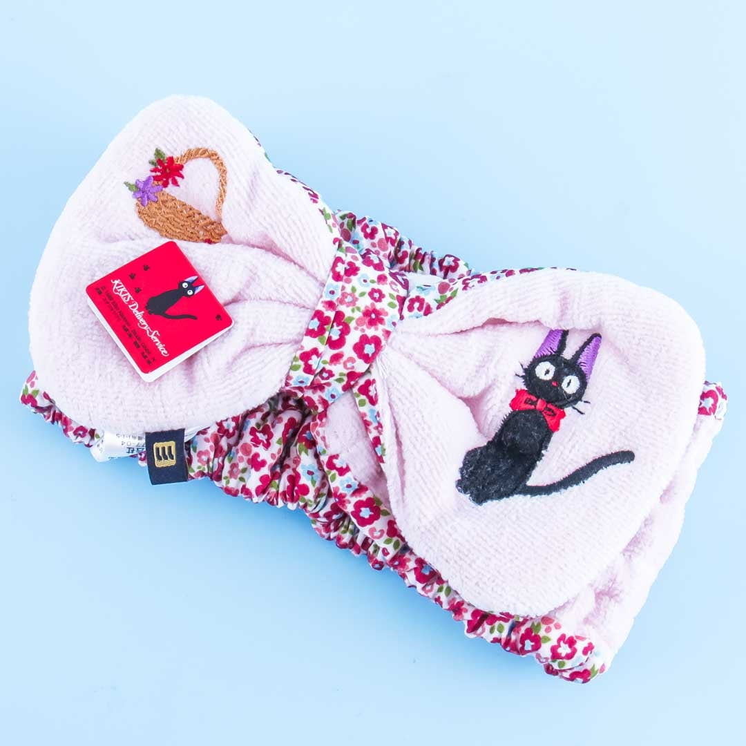 Kiki's Delivery Service Flowery Jiji Cloth Ribbon Headband