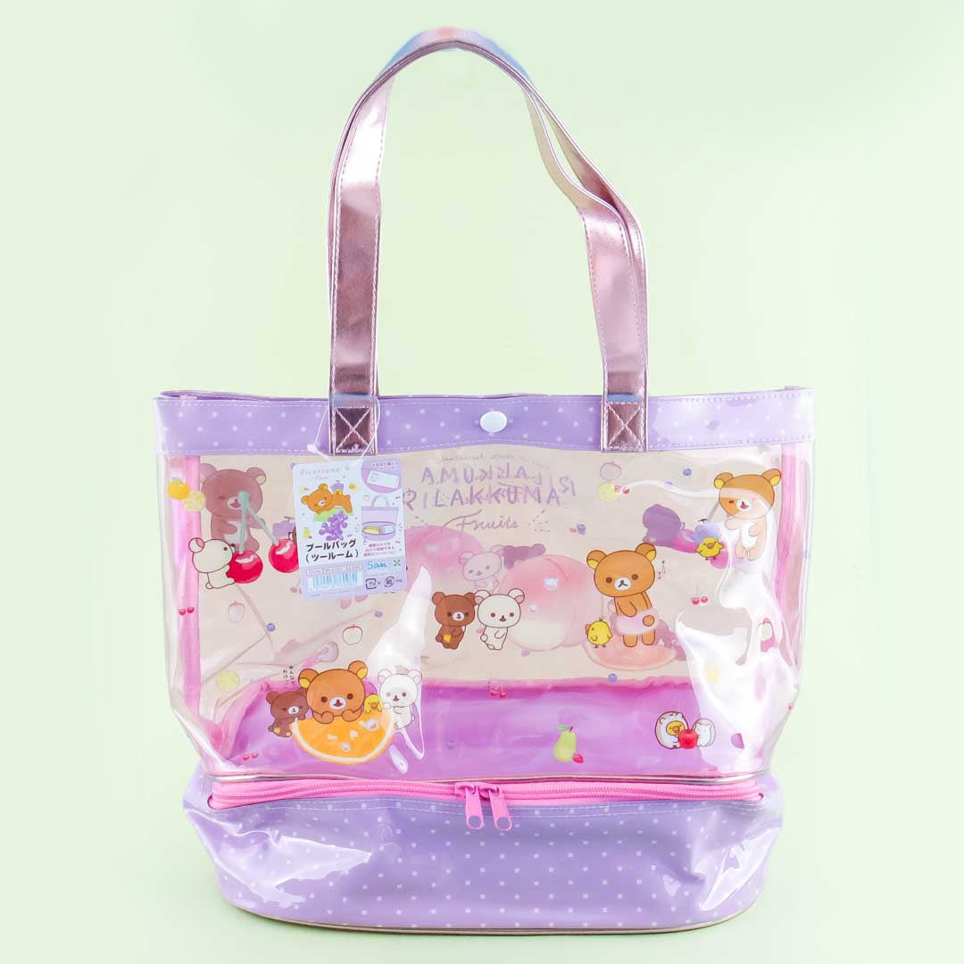 Rilakkuma Fruits Clear Tote Bag