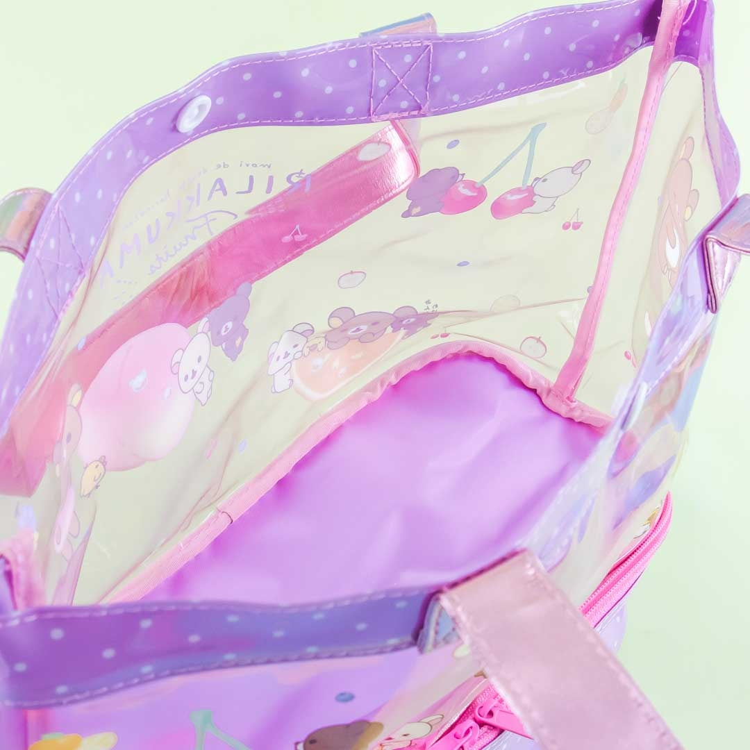 Rilakkuma Fruits Clear Tote Bag