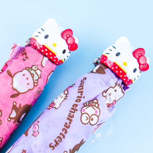 Hello Kitty Big Head Portable Foldable Umbrella