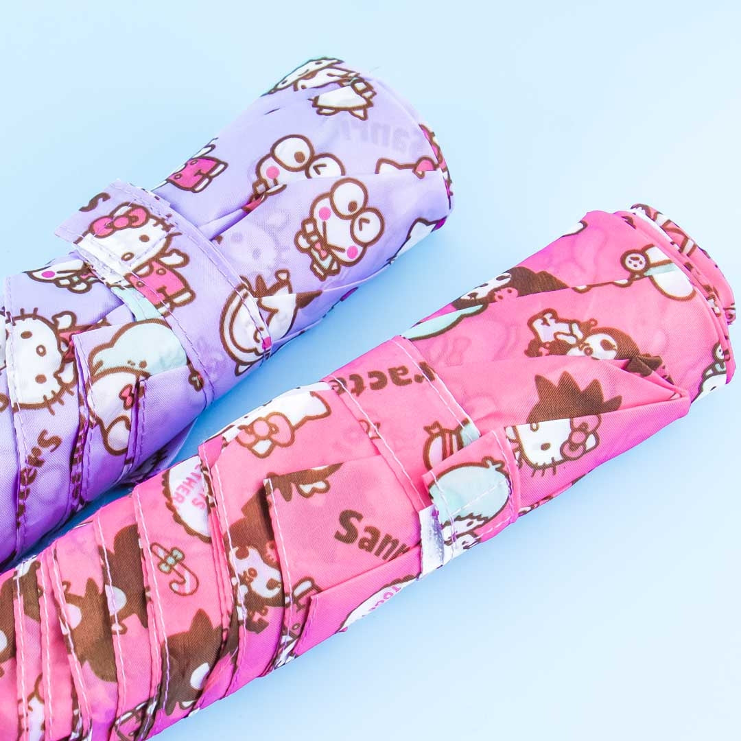 Hello Kitty Big Head Portable Foldable Umbrella