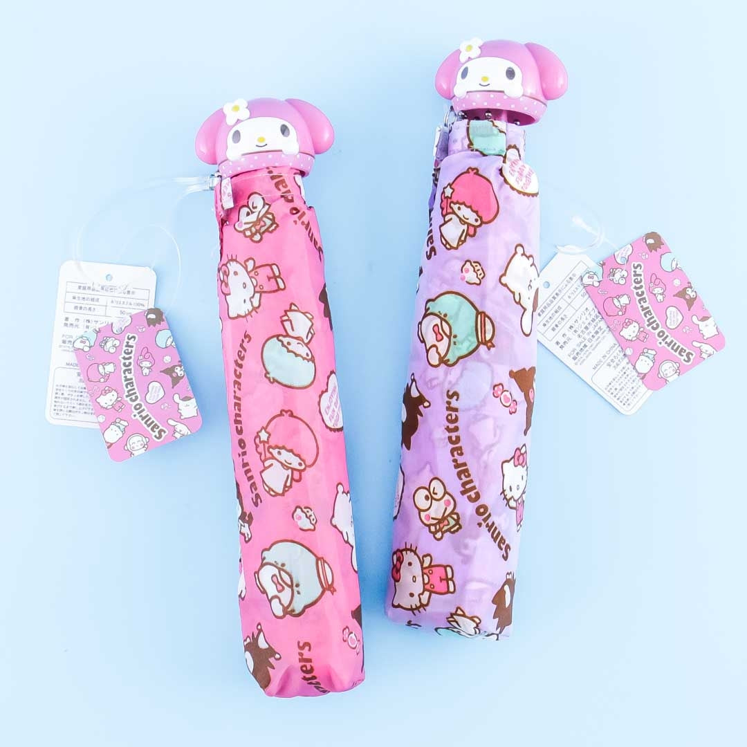 My Melody Big Head Portable Foldable Umbrella