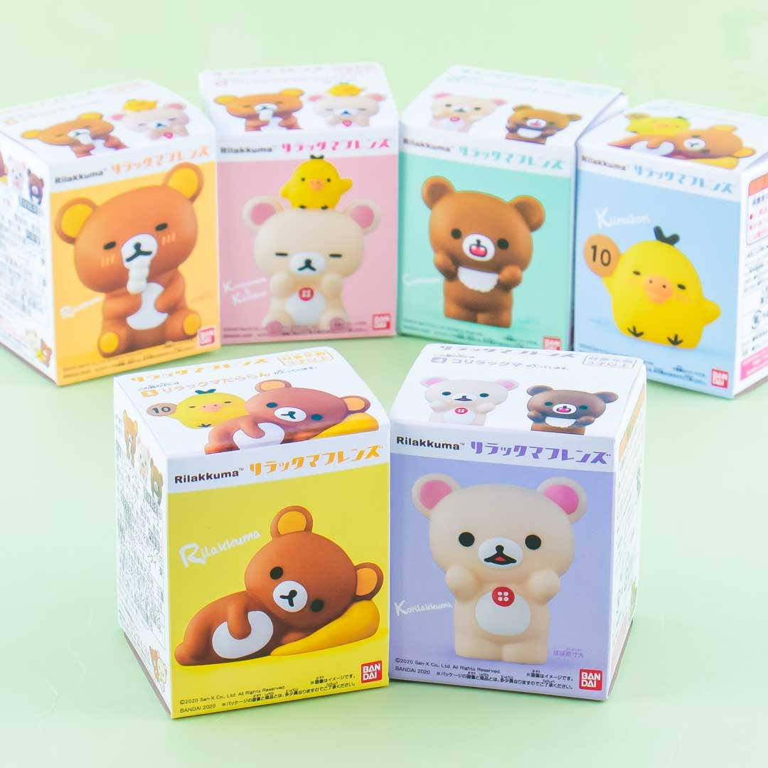 Rilakkuma Friends Figure With Gum