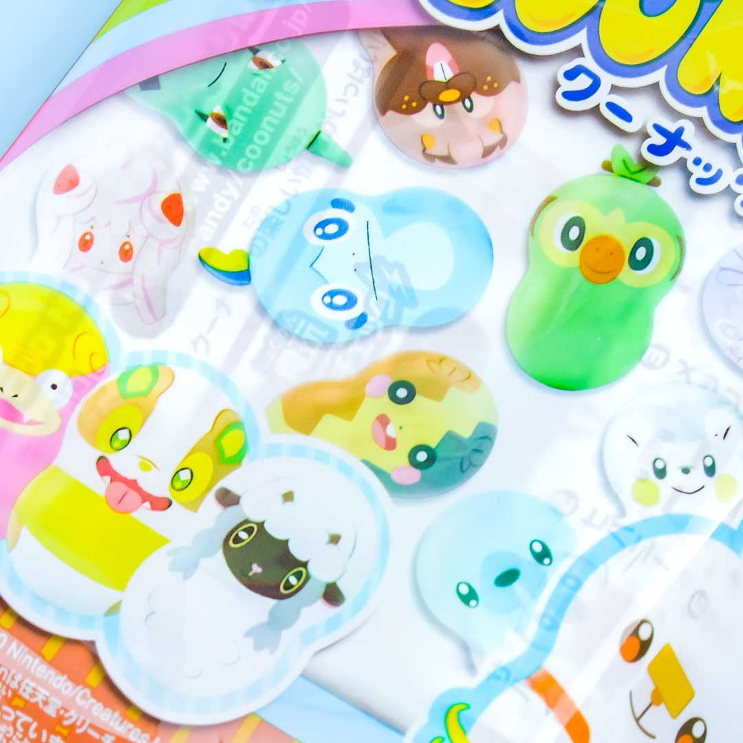 COO’NUTS Pokémon Doll Series 4 With Gum