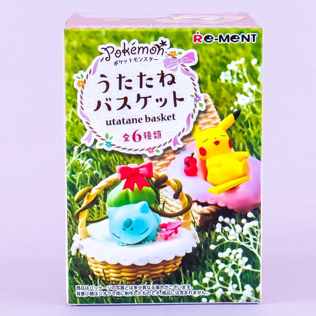 Re-Ment Pokemon Utatane Basket