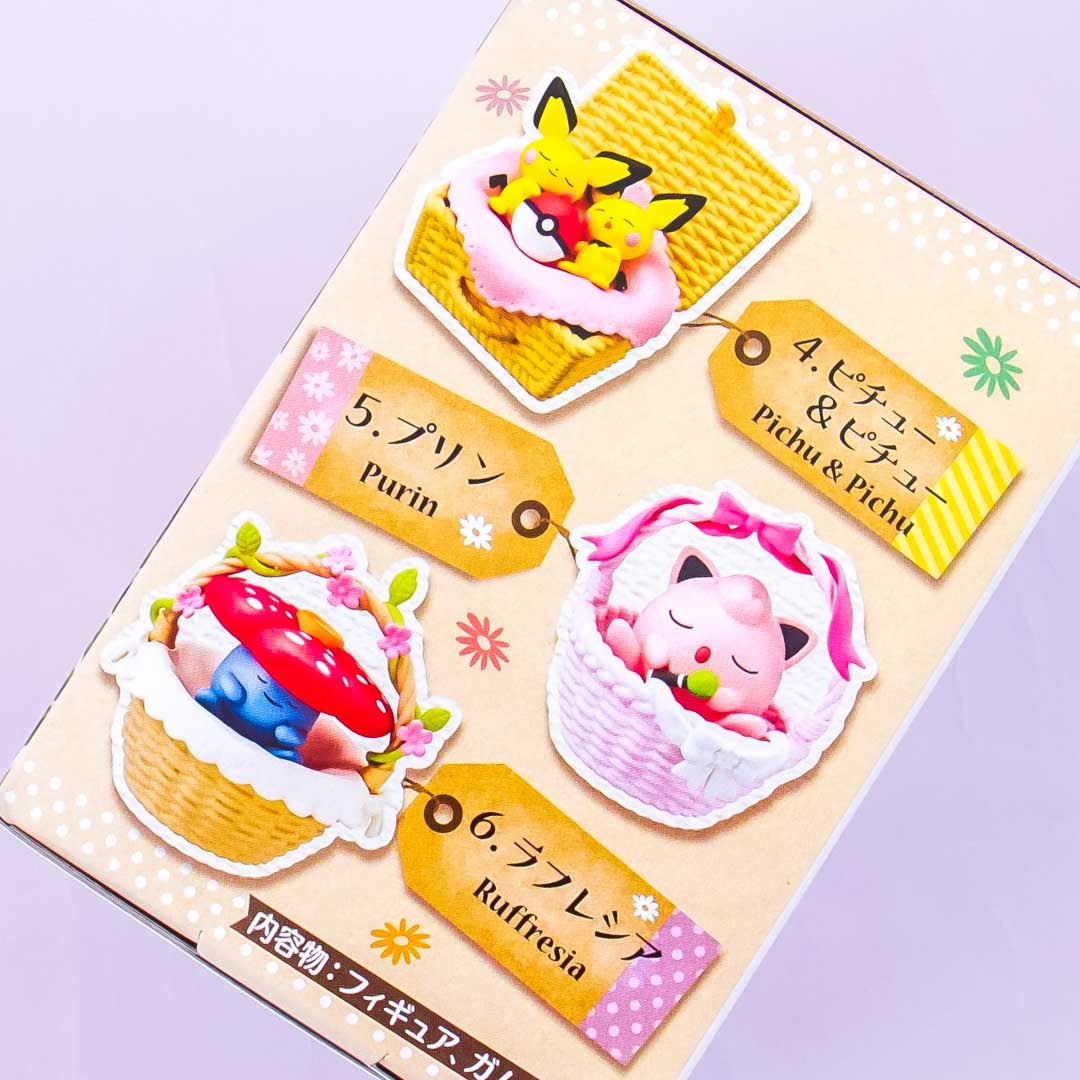 Re-Ment Pokemon Utatane Basket