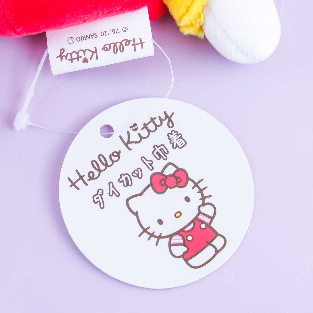 Hello Kitty Die Cut Drawstring Bag