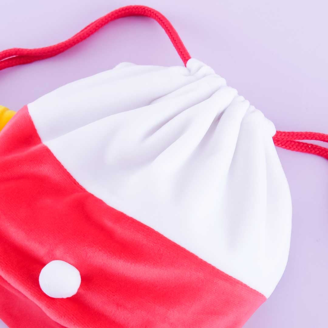 Hello Kitty Die Cut Drawstring Bag