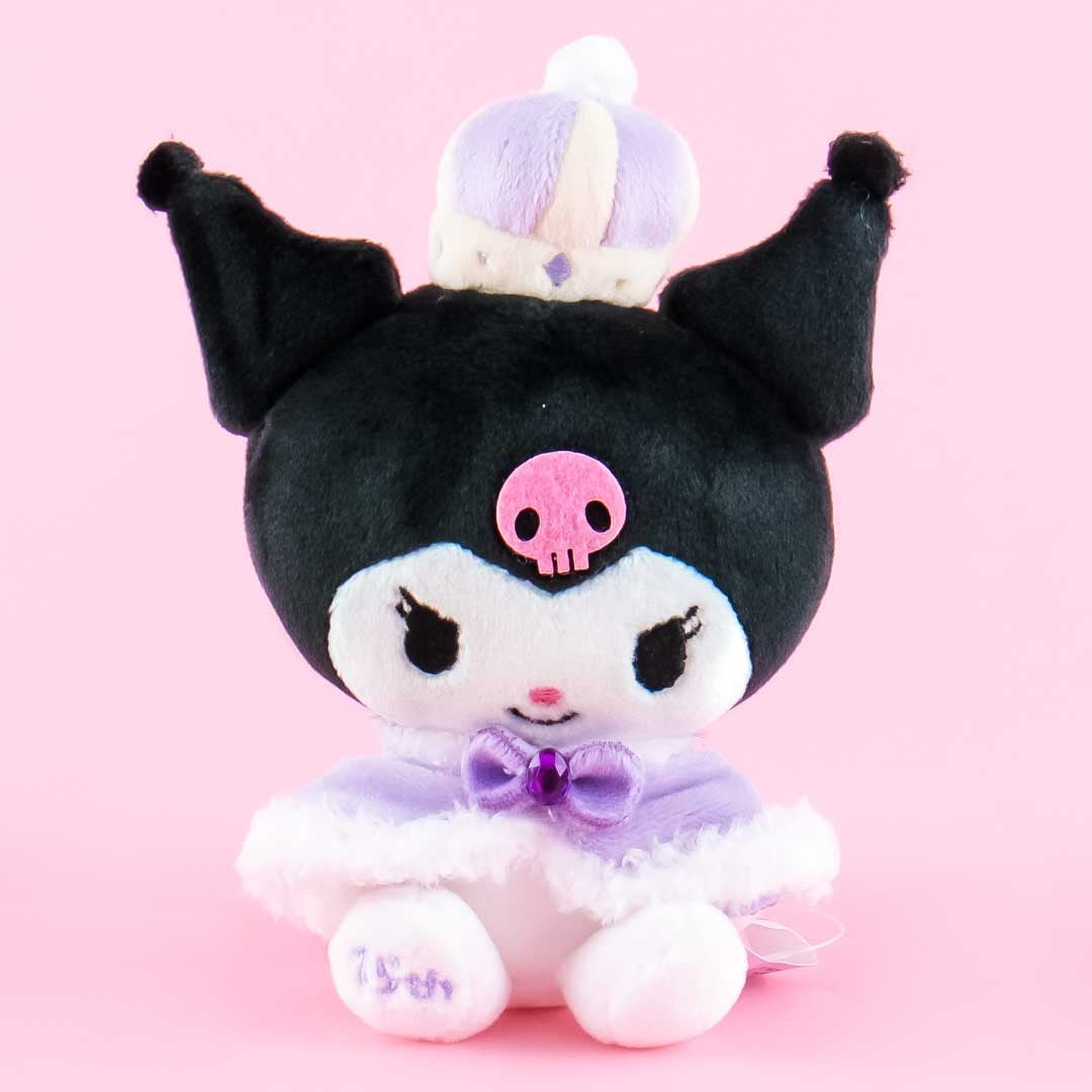 Queen Kuromi Plushie Charm - Medium