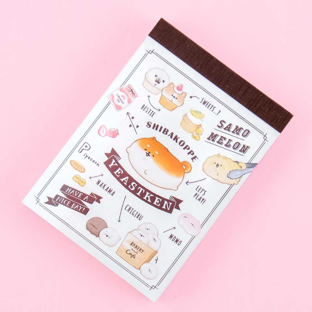 Yeastken Shibakoppe & Friends Memo Pad