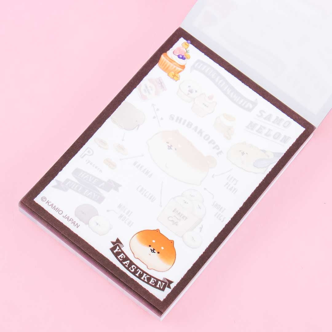 Yeastken Shibakoppe & Friends Memo Pad