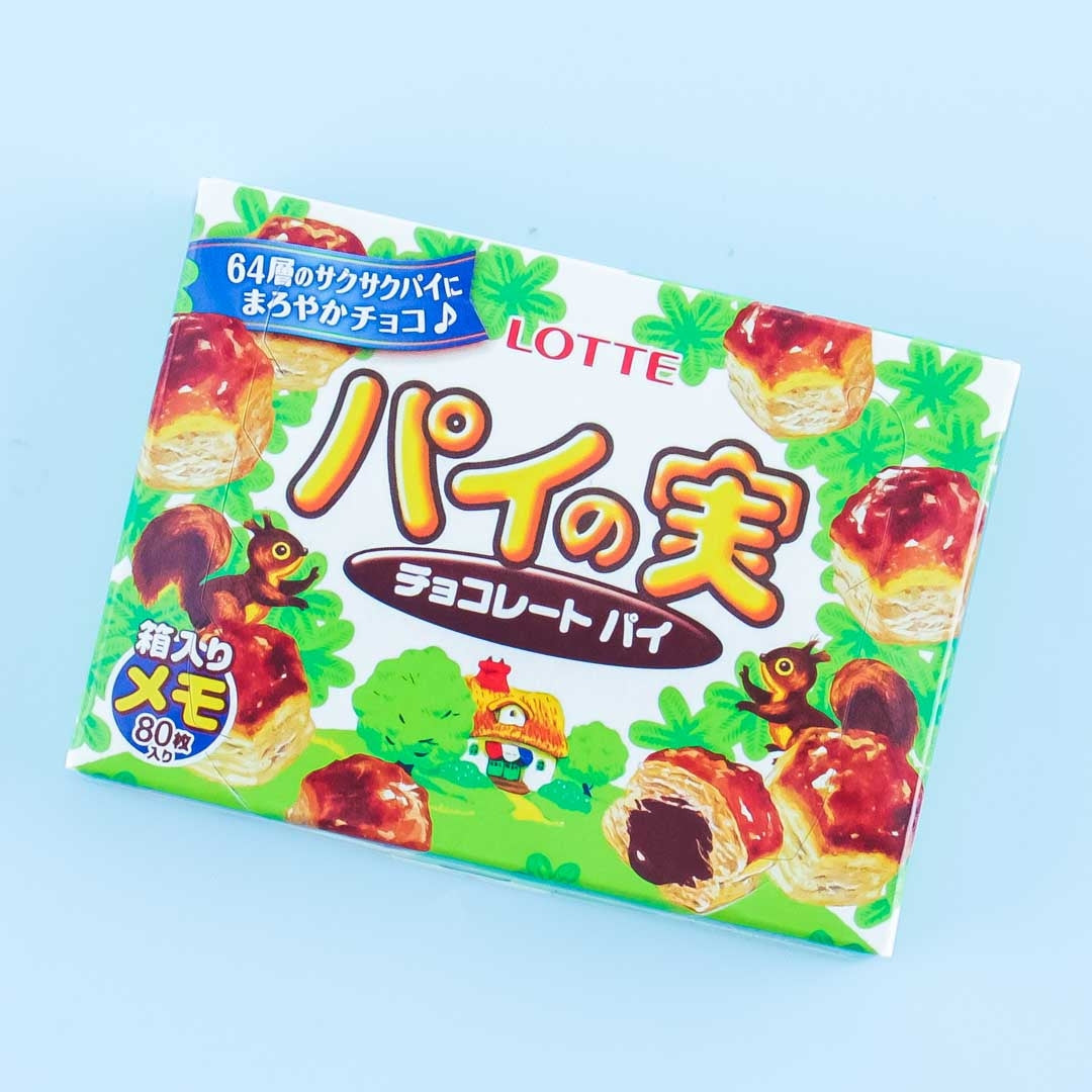 Lotte Pai No Mi Chocolate Memo Pad