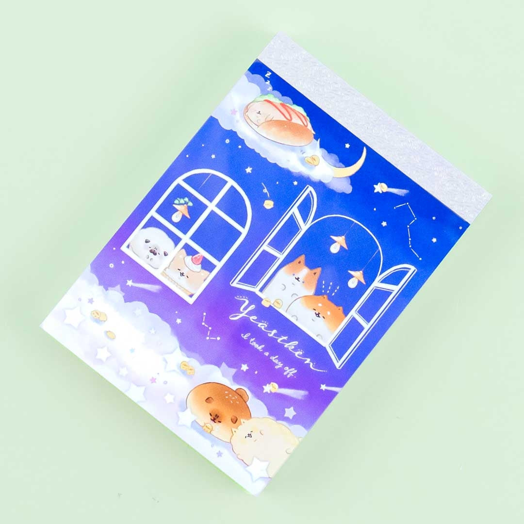 Yeastken Starry Dreams Memo Pad