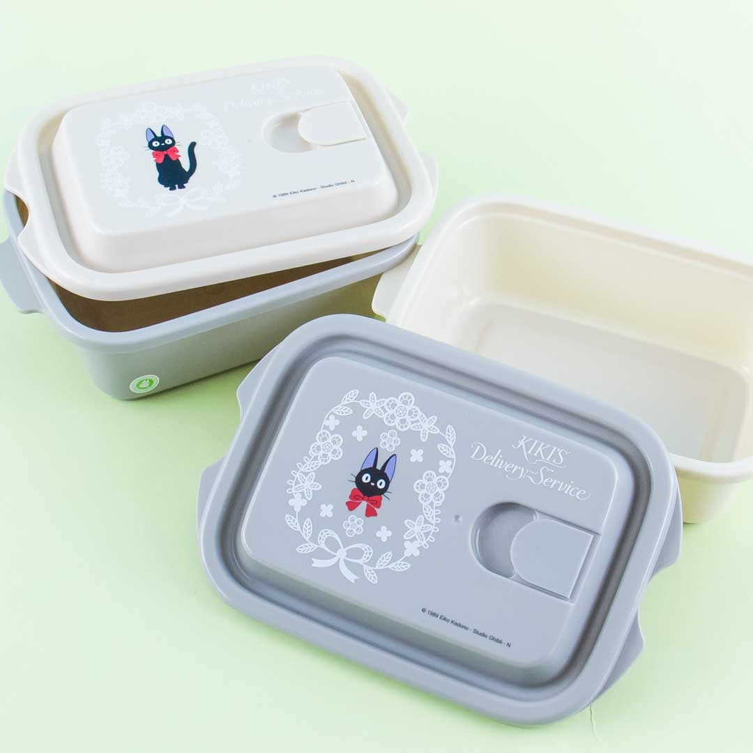 Kiki's Delivery Service Flowery Jiji Bento Box Set - Large
