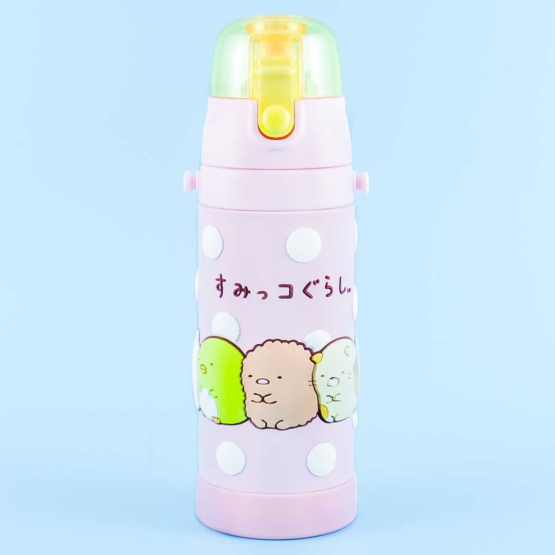 Sumikko Gurashi 3D Polka Dots Stainless Steel Bottle