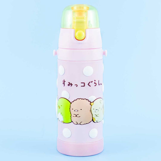Sumikko Gurashi 3D Polka Dots Stainless Steel Bottle