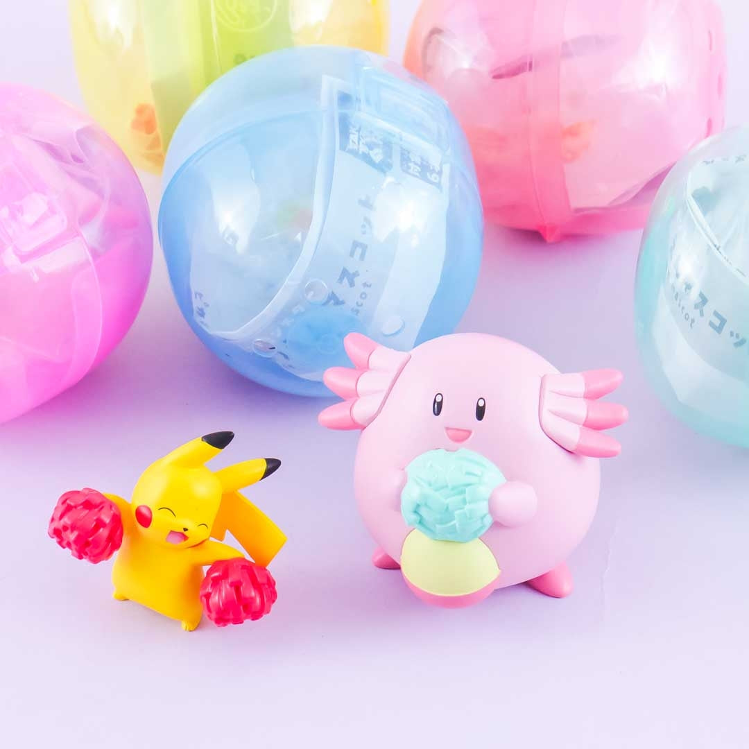 Pokémon Everyone Cheering Mascot in Gachapon Capsule