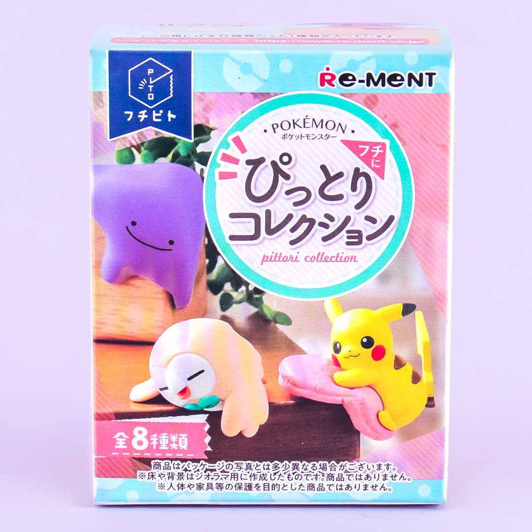 Re-Ment Pokémon Fuchi Ni Pittori Collection 1