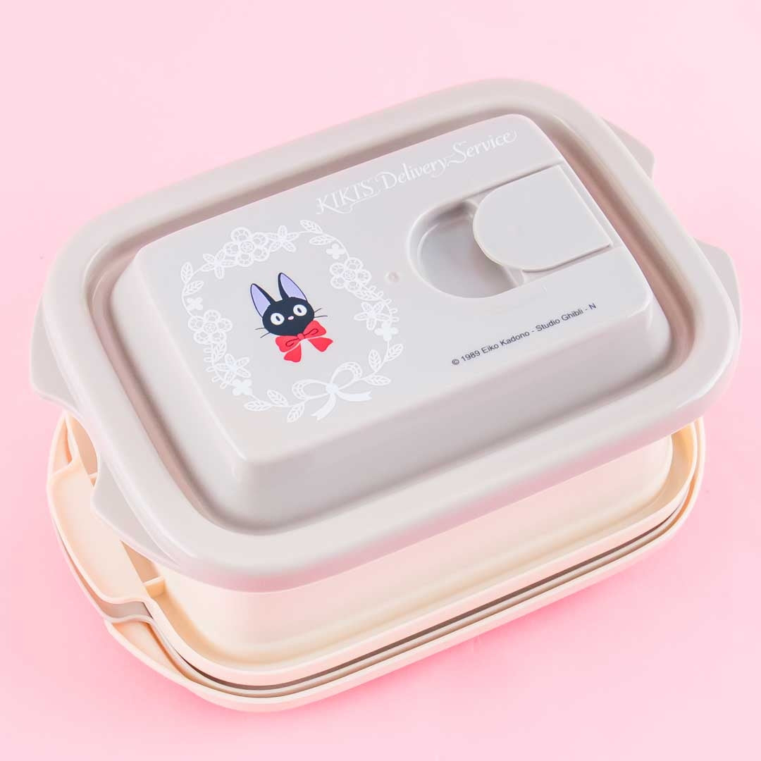 Kiki's Delivery Service Flowery Jiji Bento Box Set - Medium