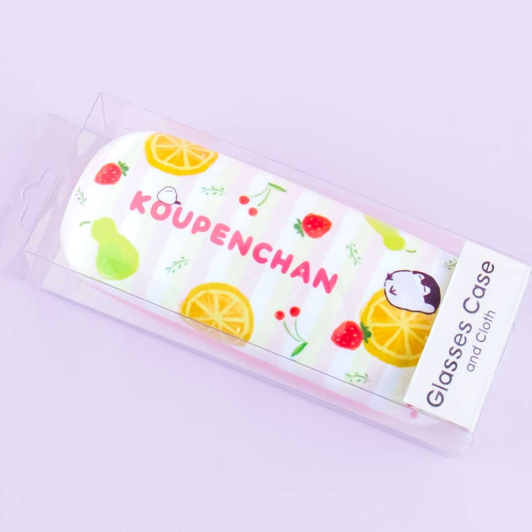Koupen Chan Fruity Stripes Eyeglass Hard Case