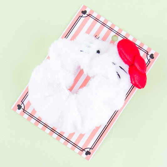 Hello Kitty Fluffy Hair Tie