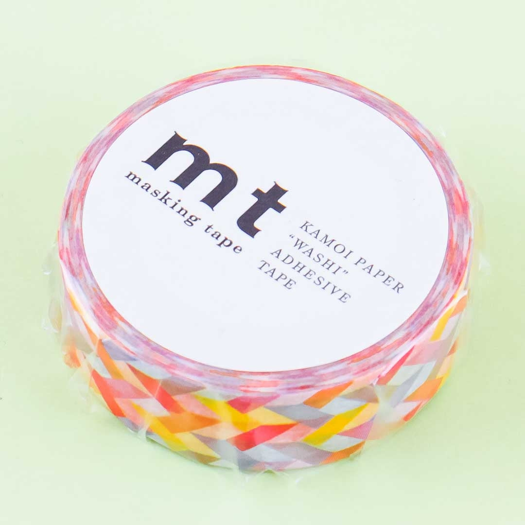 MT Orange Patterns Washi Tape