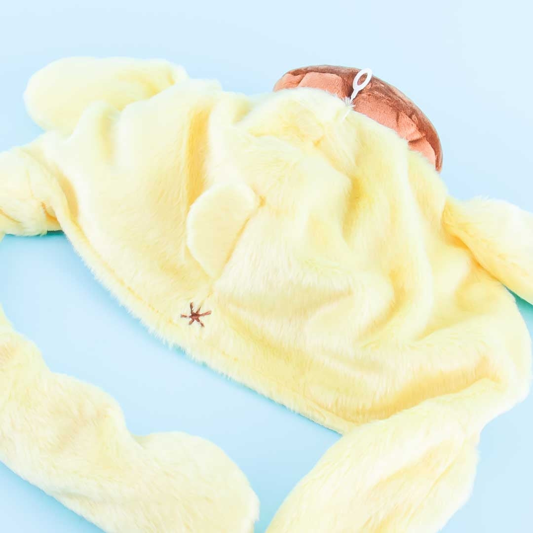 Pompompurin Fluffy Hat With Movable Cheering Hands