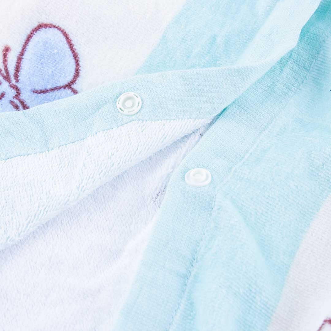 My Neighbor Totoro Clover Day Wrap Towel With Buttons