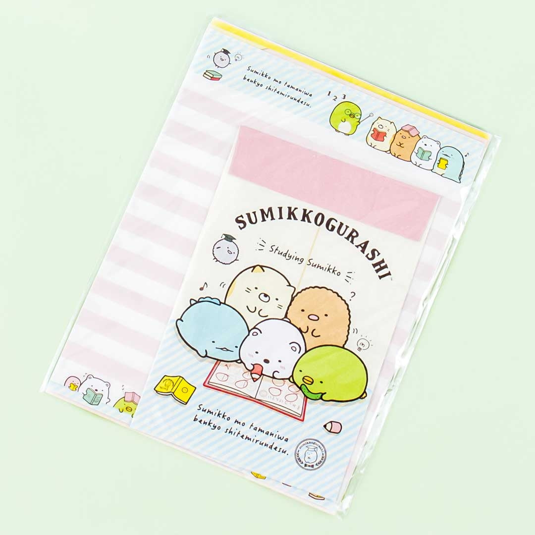 Sumikko Gurashi Study Time Letter Set
