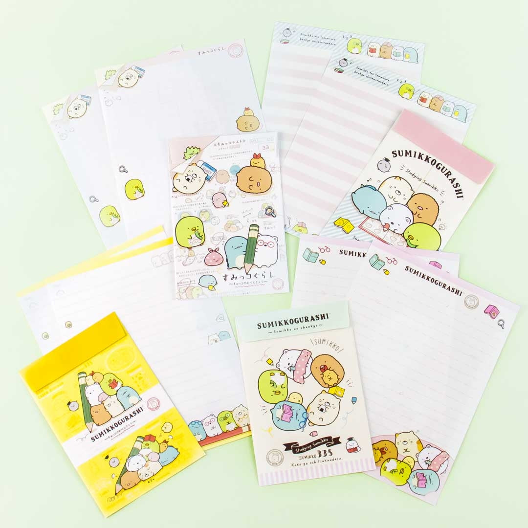 Sumikko Gurashi Study Time Letter Set