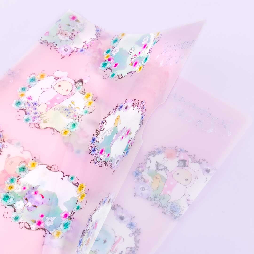 Sentimental Circus Floral Windows A4 File