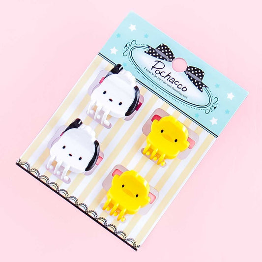 Pochacco Hair Clips Set