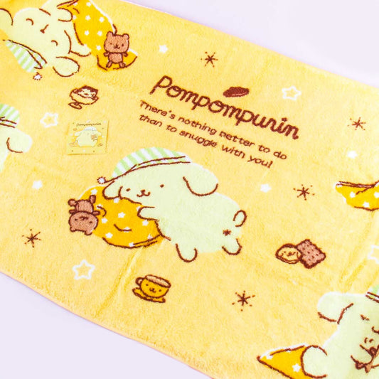 Pompompurin Sleepy Time Bath Towel