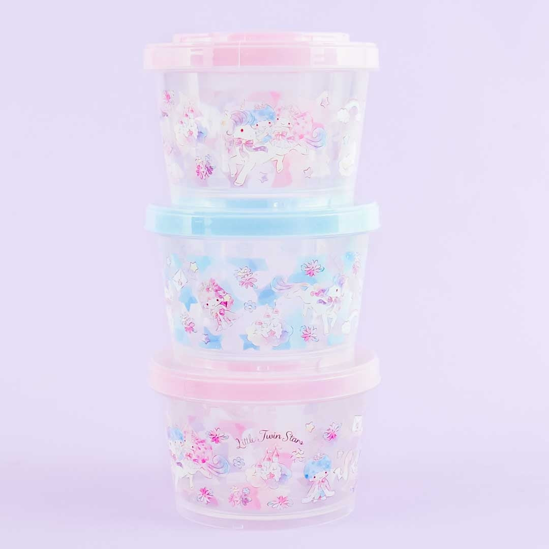 Little Twin Stars Celebration Container Set - 3 pcs